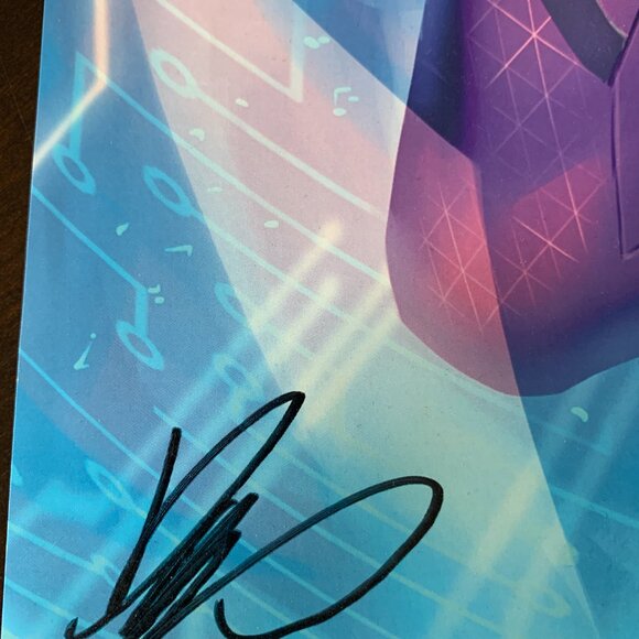 Sombra Overwatch Poster  18" x 12" autographed - Picture 2 of 5